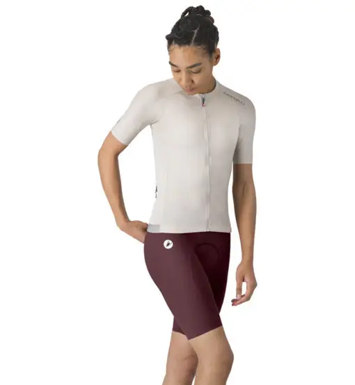Espresso 2 Short W - pantaloncini ciclismo - donna Bordeaux