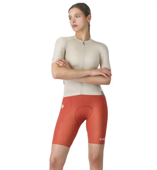 Espresso 2 Short W - pantaloncini ciclismo - donna Orange