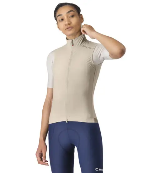 Espresso 2 Vest W - gilet ciclismo - donna Beige