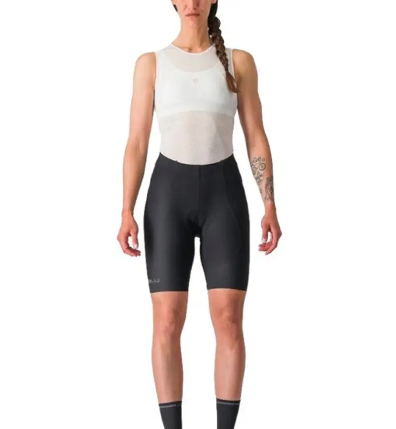 Espresso - pantaloncini ciclismo - donna Black