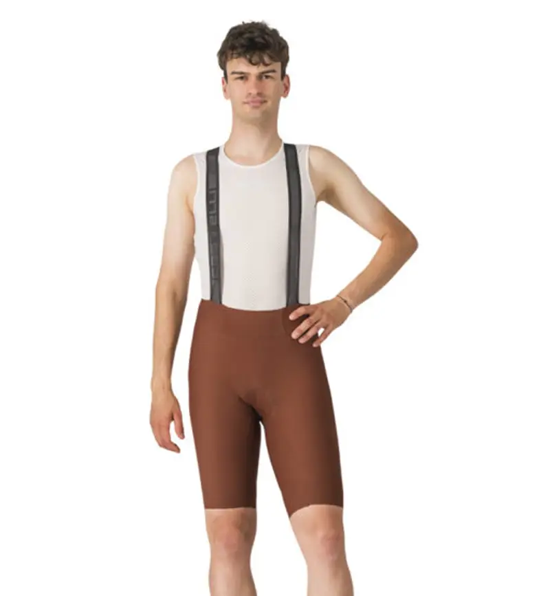 Espresso - pantaloncino ciclismo - uomo Brown