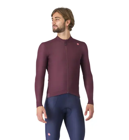 Espresso Thermal - maglia ciclismo - uomo Bordeaux