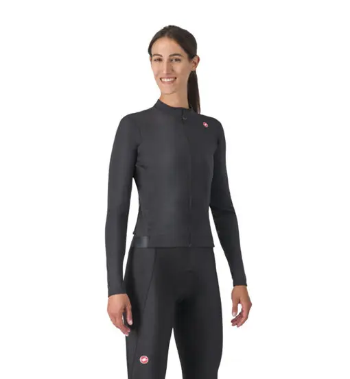 Espresso Thermal W - maglia ciclismo manica lunga - donna Black