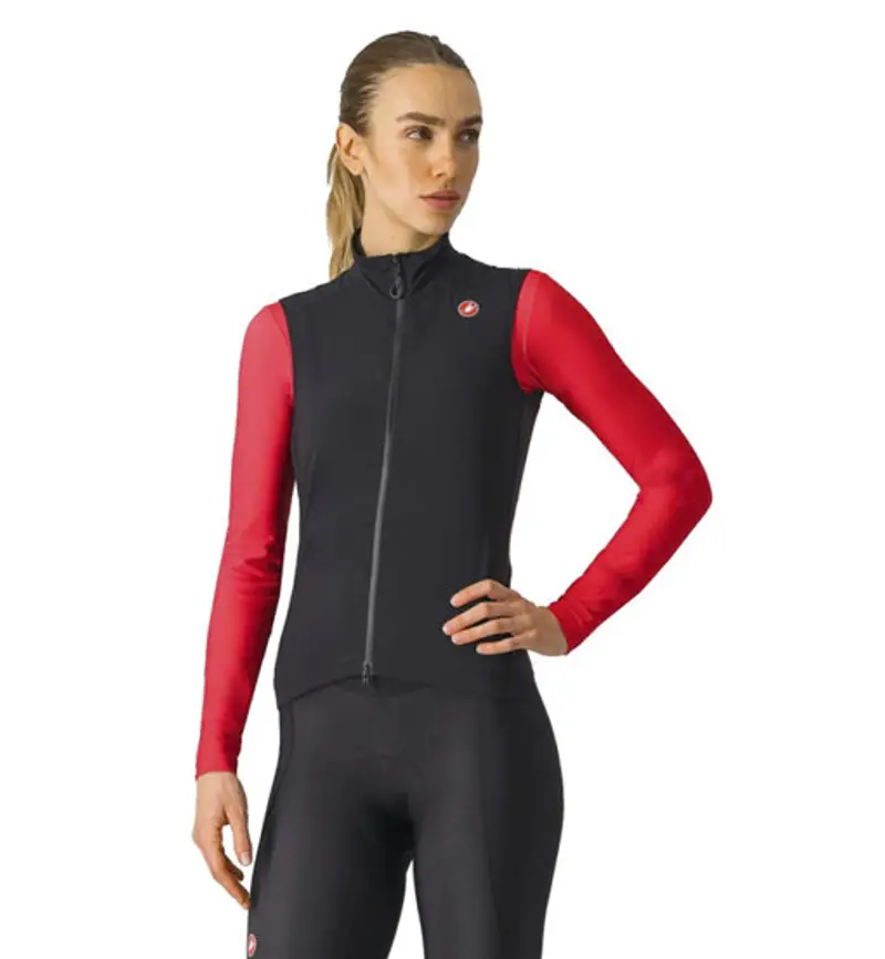 Castelli Gilet Donna Nero 2406137