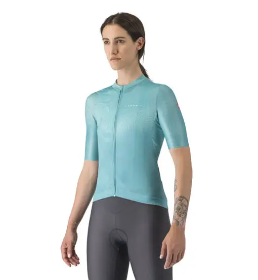 Fantasia - maglia ciclismo - donna Blue