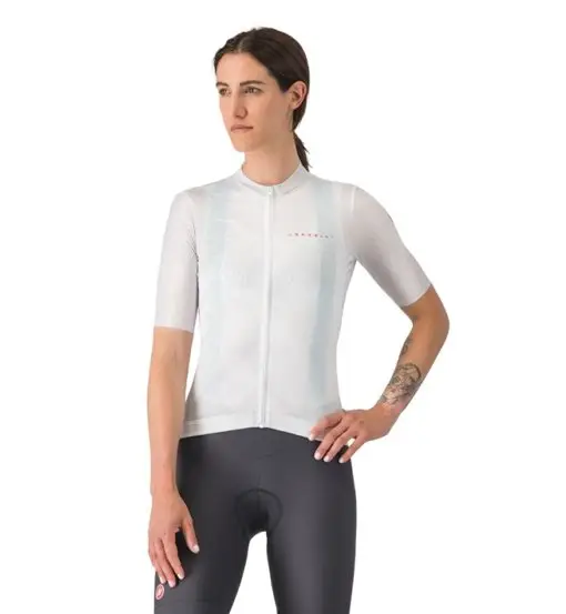 Fantasia - maglia ciclismo - donna White