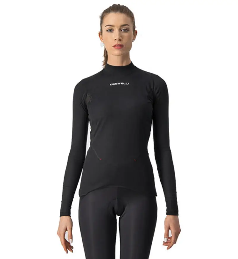 Flanders 2 W Warm - maglietta tecnica - donna Black