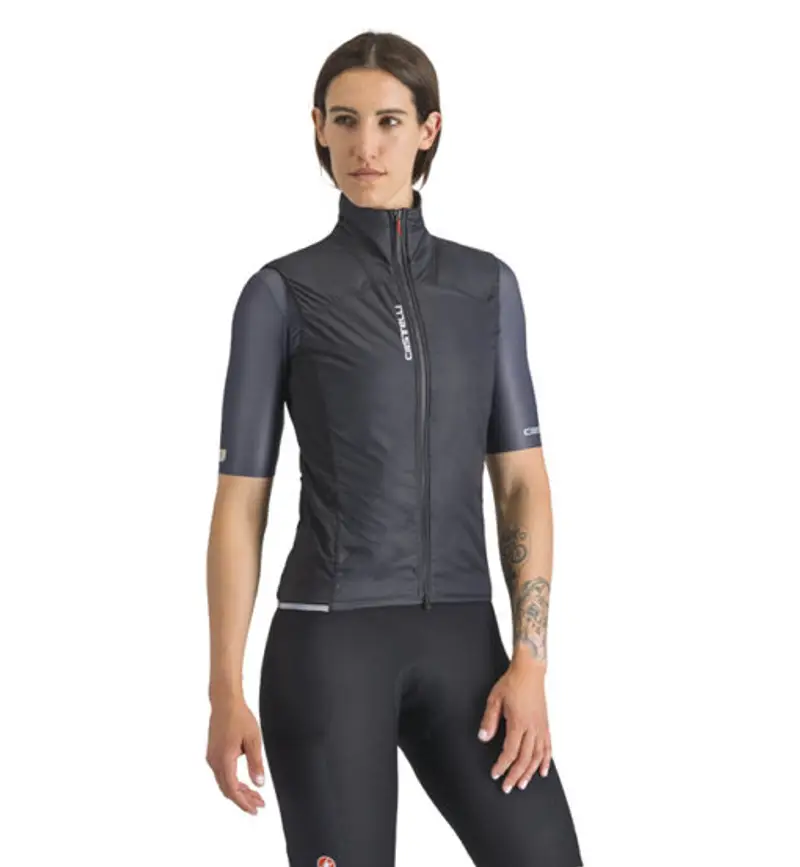 Castelli Gilet Donna Nero 2406889