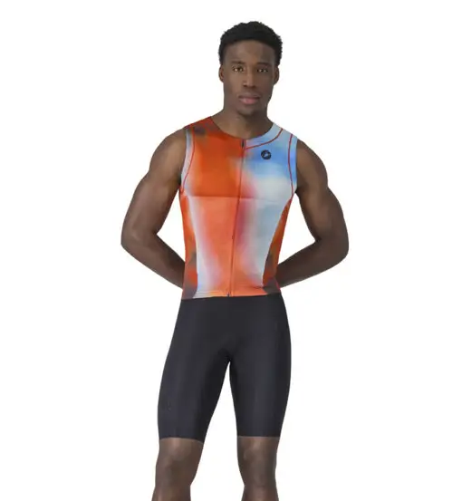 Free Sanremo 3 - body ciclismo - uomo Orange