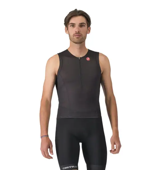 Free Speed 3 Top - maglietta tecnica - uomo Black