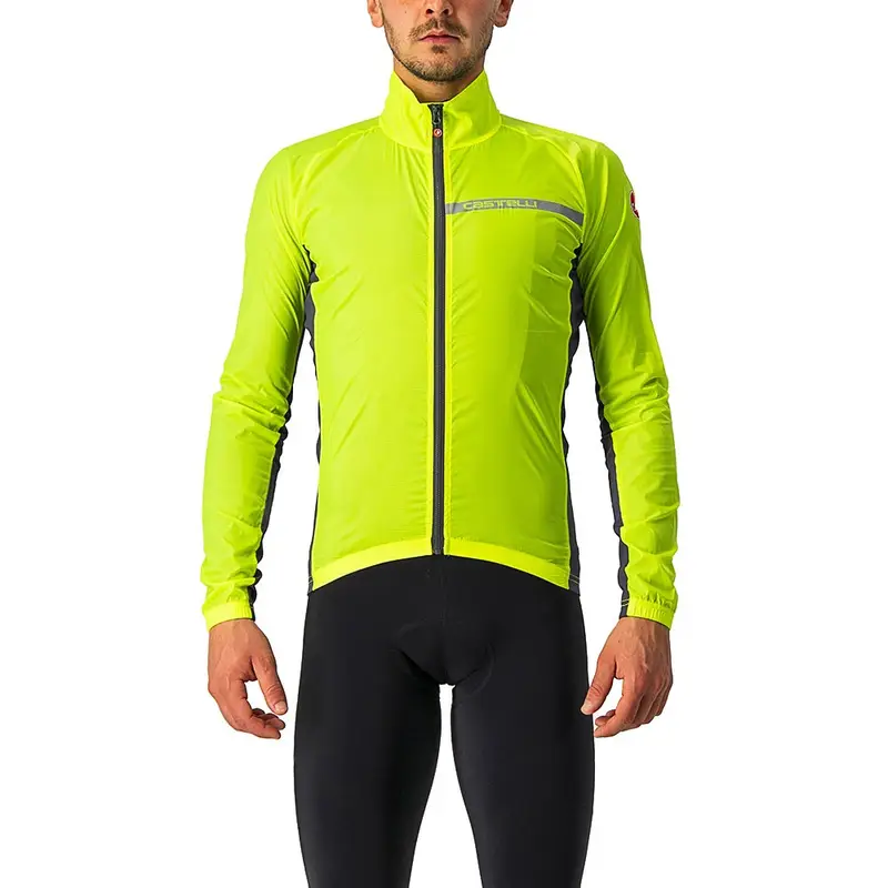 Giacca Ciclismo Squadra Stretch Giallo Uomo S