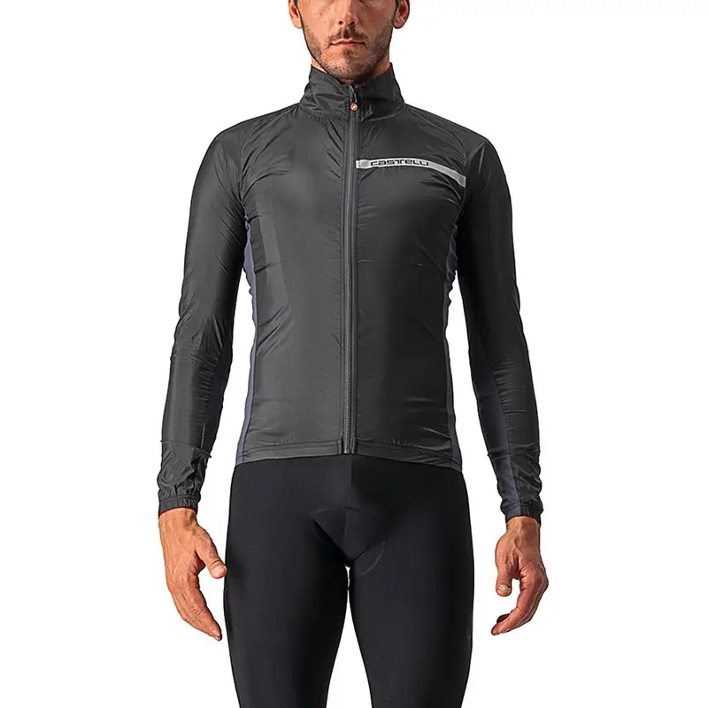 Giacca Ciclismo Squadra Stretch Light Nero Uomo M