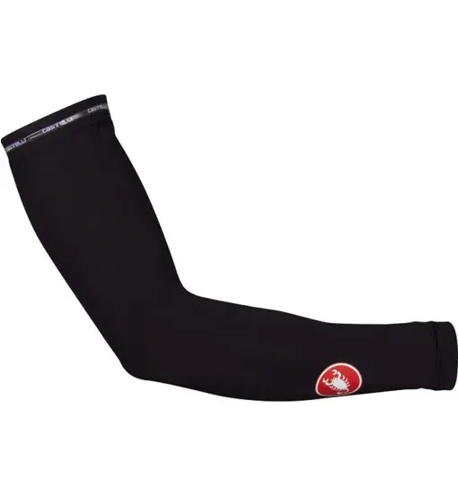 Light Arm Sleeves UPF 50+ Manicotti ciclismo Black
