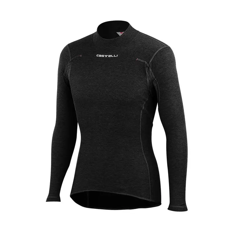 Maglia Ciclismo Flanders Warm Nero Uomo XL