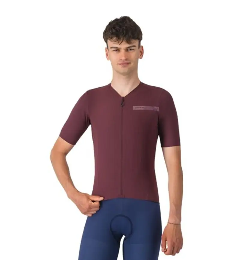 Premio Evo - maglia ciclismo - uomo Bordeaux
