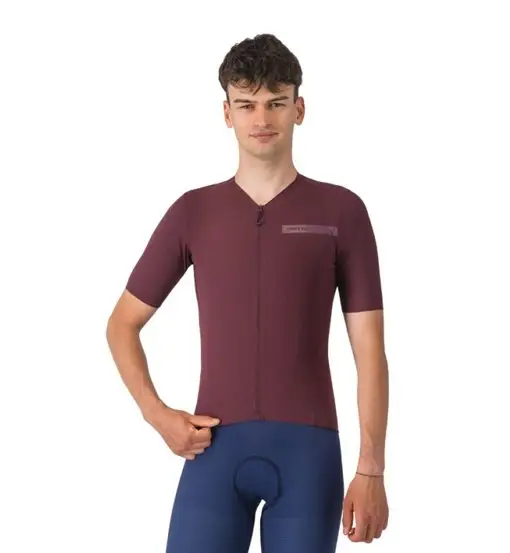 Premio Evo - maglia ciclismo - uomo Bordeaux