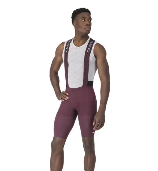 Premio Evo - pantaloncini ciclismo - uomo Bordeaux