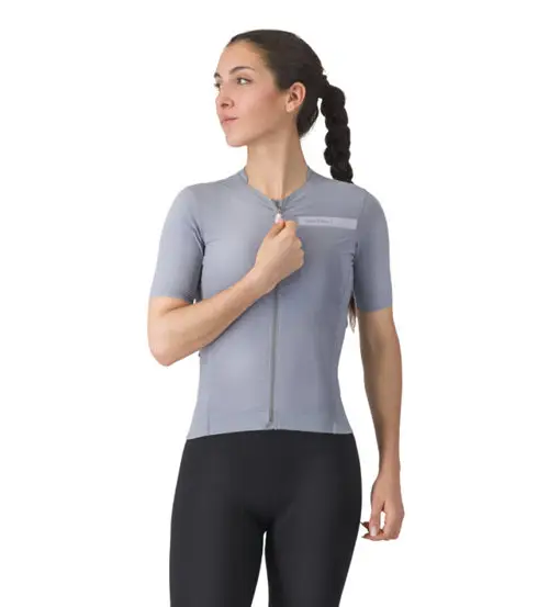 Premio Evo W - maglia ciclismo - donna Grey