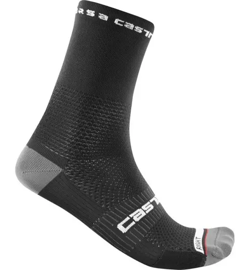 Rosso corsa pro 15 - calzini bici Black