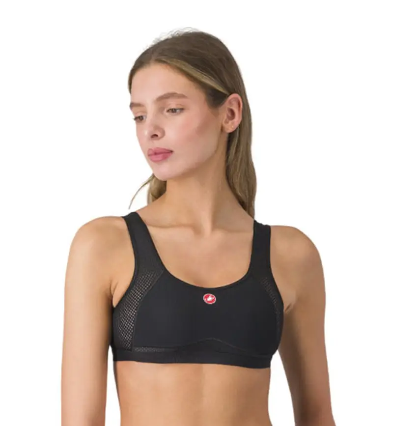 Rosso Corsa - reggiseno a medio sostegno - donna Black