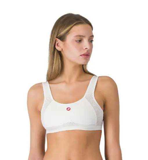 Rosso Corsa - reggiseno a medio sostegno - donna White