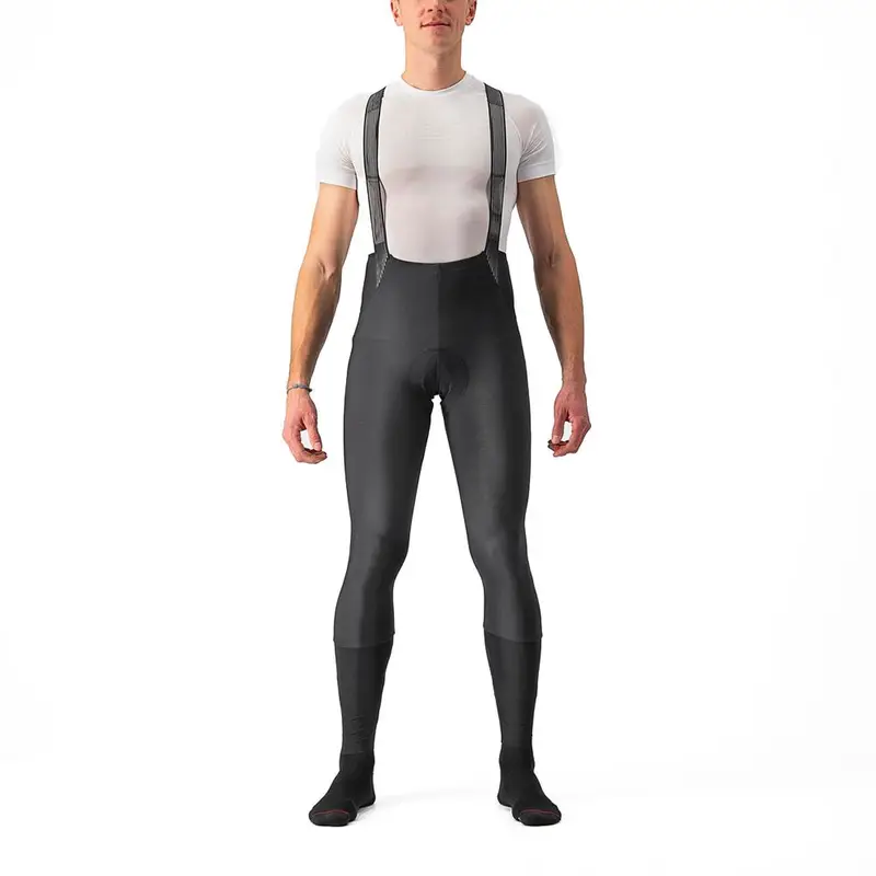 Salopette Ciclismo Semifreddo Nero Uomo XL