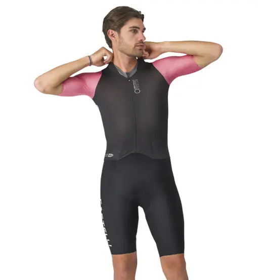 Saturday Morning Skinsuit - body ciclismo - uomo Black