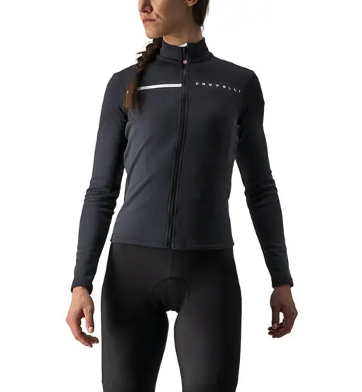 Sinergia 2 FZ - maglia ciclismo manica lunga - donna Black