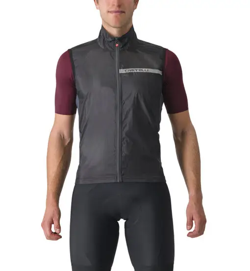 Squadra Stretch - gilet ciclismo - uomo Black