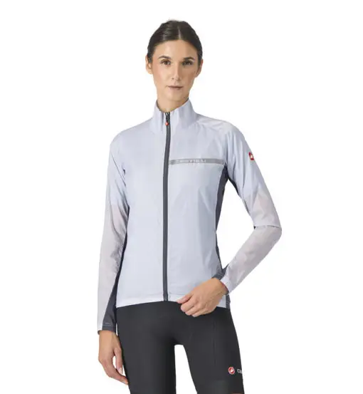 Squadra Stretch W - giacca ciclismo - donna Grey