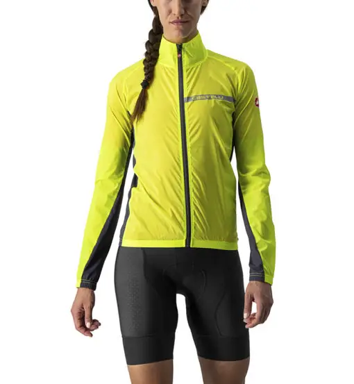 Squadra Stretch W - giacca ciclismo - donna Yellow