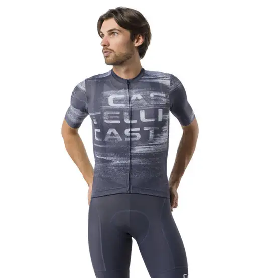 Stratus Logo Jersey - maglia ciclismo - uomo Grey