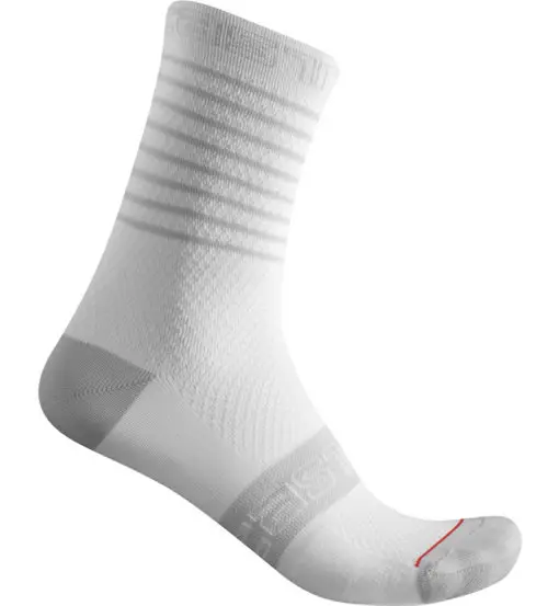 Supperleggera W 12 - calzini bici White