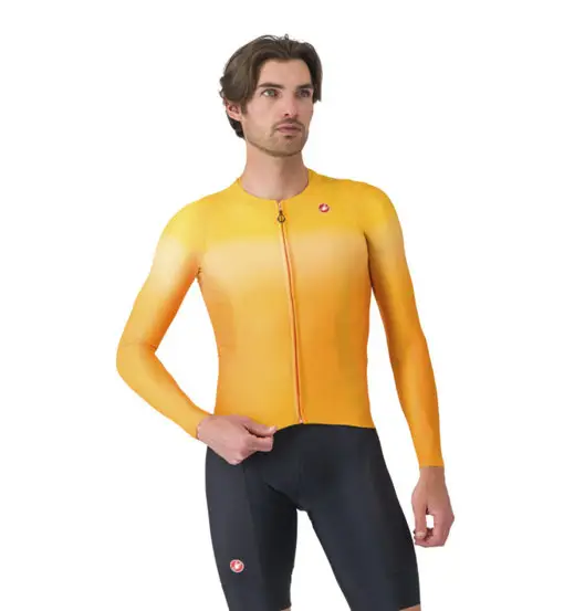 UPF LS Jersey - maglia ciclismo - uomo Orange