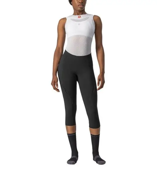 Velocissima 3 - pantaloncini 3/4 ciclismo - donna Black