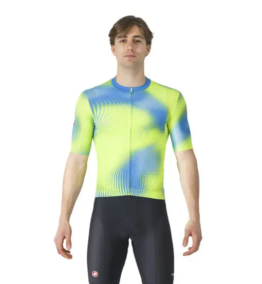 Vortice - maglia ciclismo - uomo Yellow
