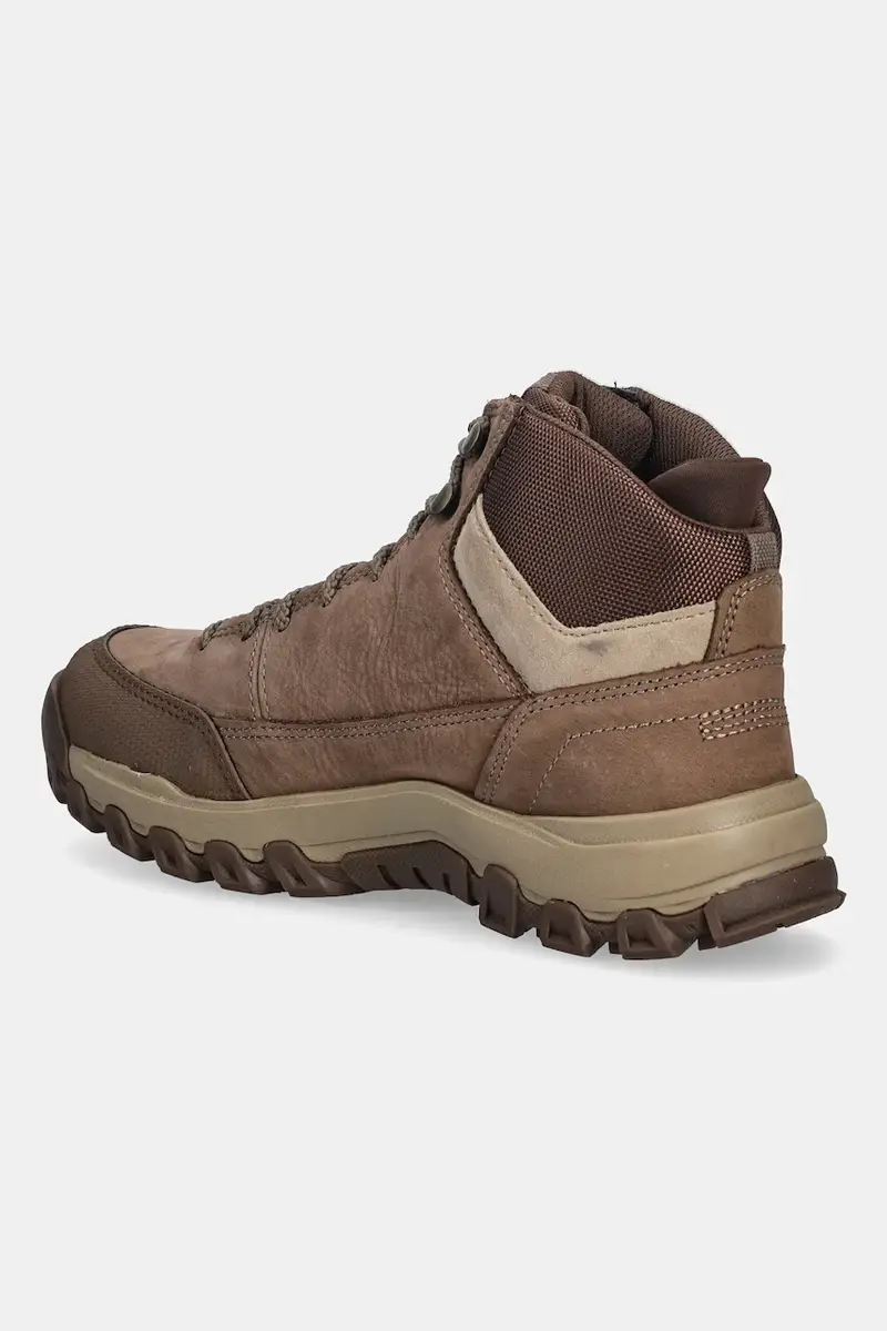 Caterpillar scarpe in camoscio THRESHOLD REBOUND MID WP uomo colore marrone P726202 miniatura 3