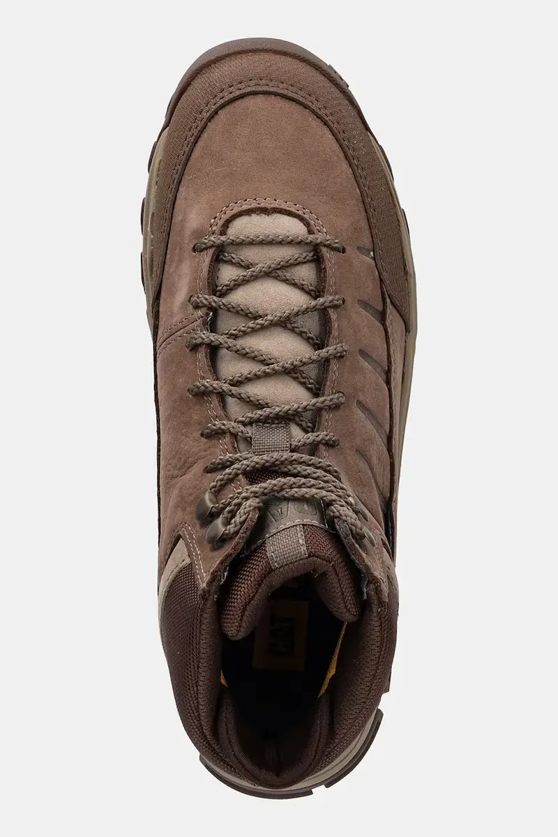 Caterpillar scarpe in camoscio THRESHOLD REBOUND MID WP uomo colore marrone P726202 miniatura 4