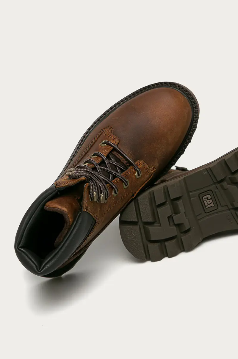 scarpe in pelle Deplete Marrone miniatura 4