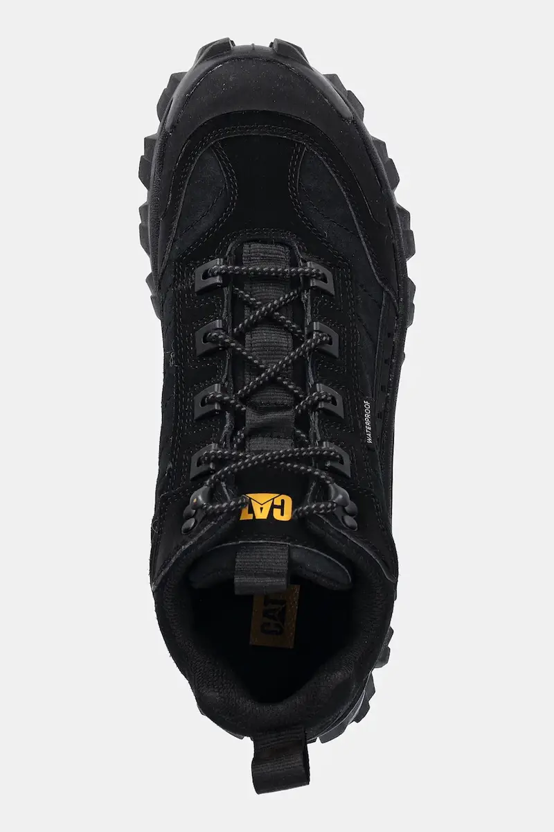 sneakers in pelle INTRUDER MID WP uomo colore nero P726385 miniatura 4