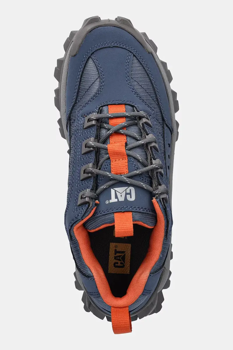 sneakers in pelle INTRUDER uomo colore blu P726511 miniatura 4