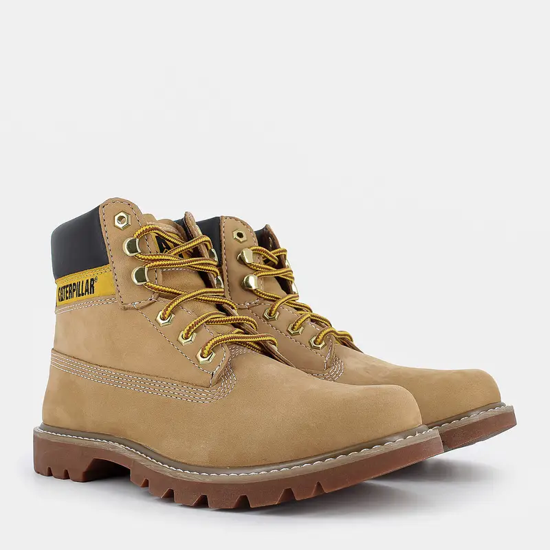 CAT Scarponcini Uomo Giallo 3502426 miniatura 2