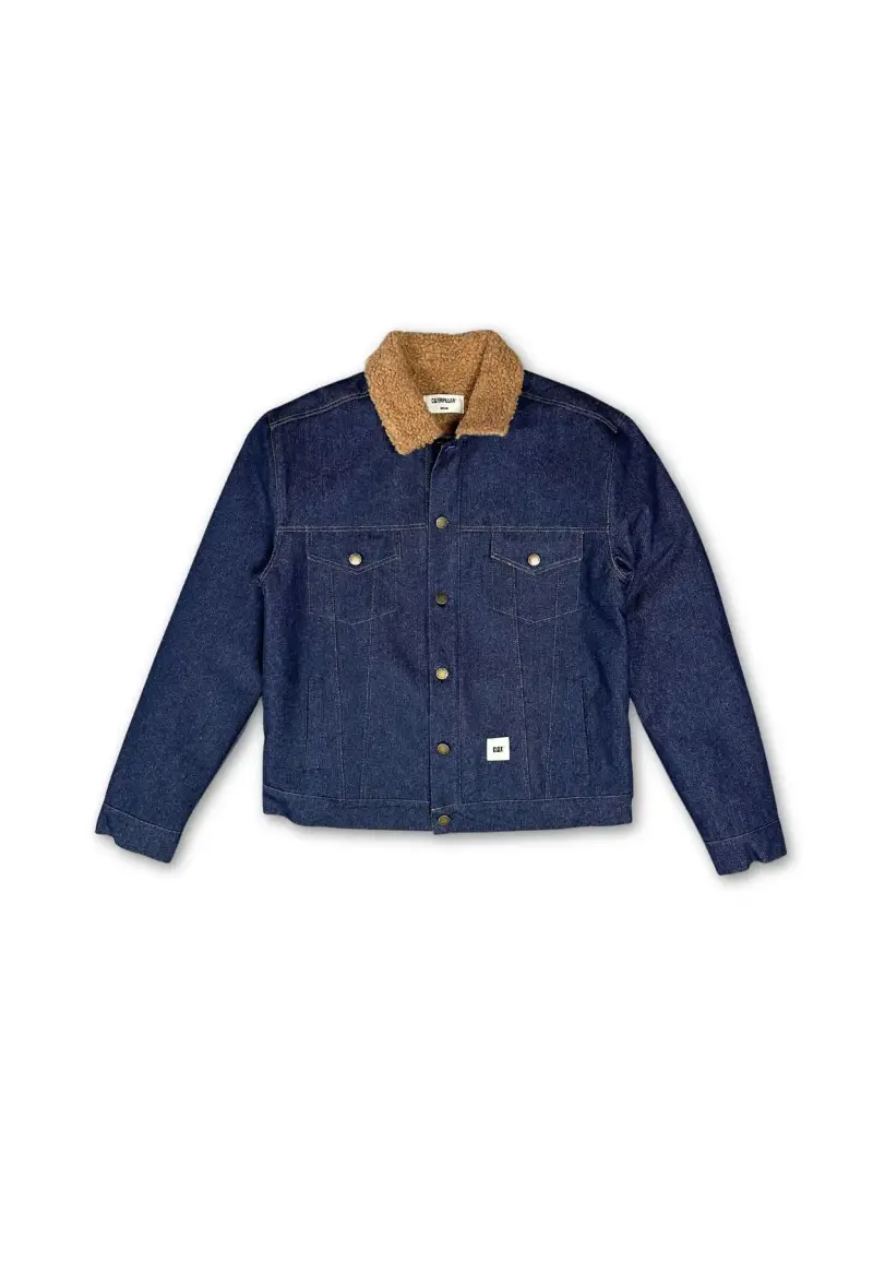 Denim Tracker Jacket - XXL / Blu