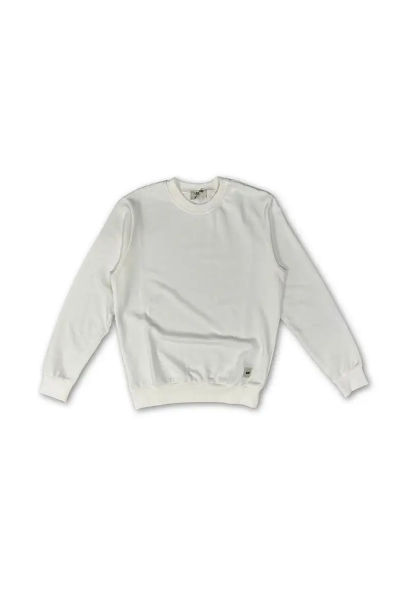 Essential crewneck bone - M / Bianco