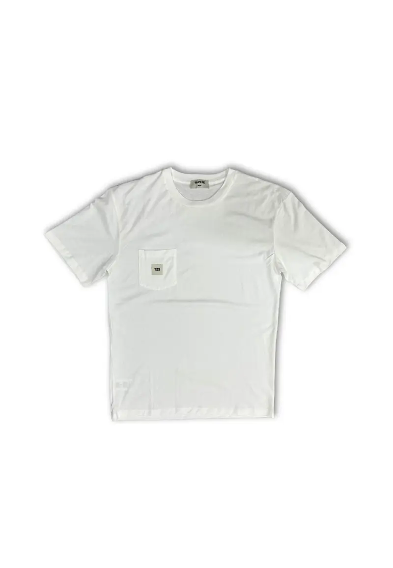Essential pocket t-shirt bone - S / Beige