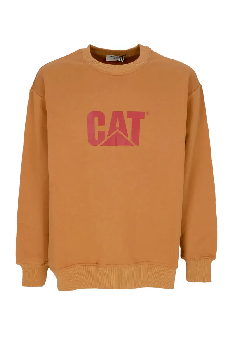 Felpa Girocollo Uomo Big Cat Logo Crewneck Duck