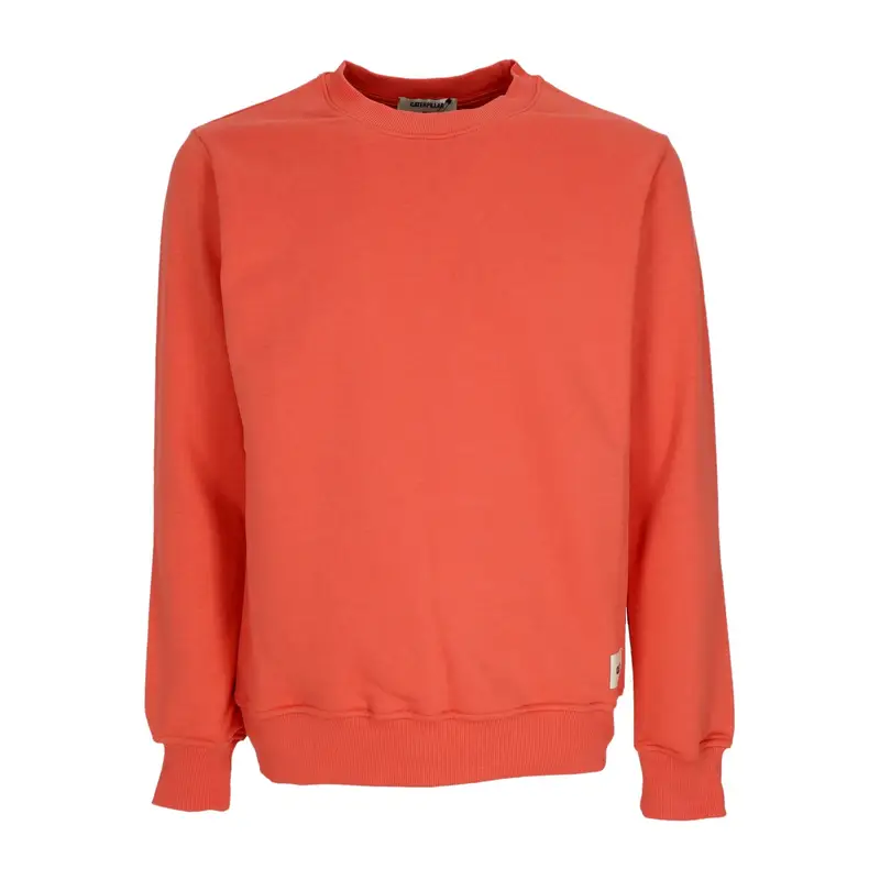 Felpa Leggera Girocollo Uomo Essential Crewneck Orange Rust