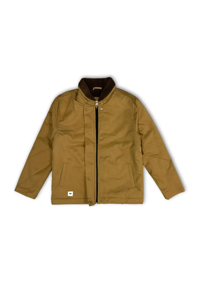 Twill Deck Jacket - M / Marrone