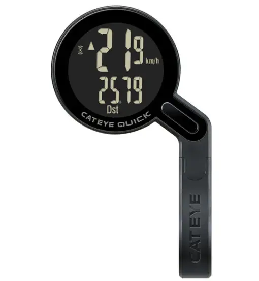 Quick - ciclocomputer wireless Black