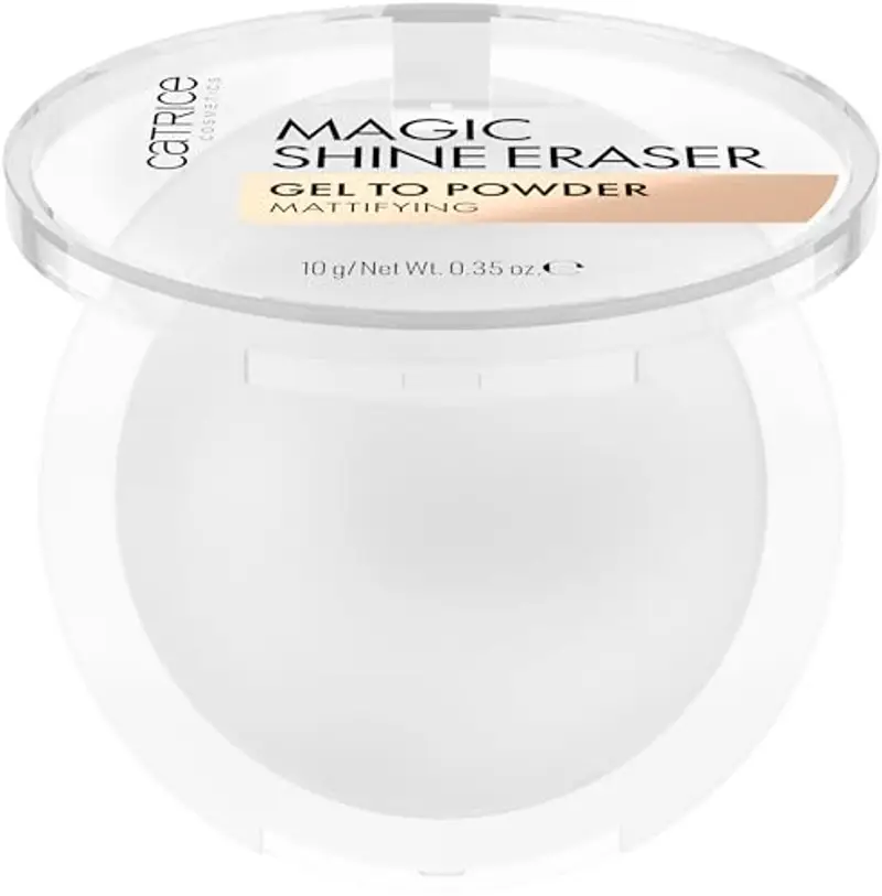 Catrice Cosmetics Magic Shine Eraser Gel to Powder, opacizzante, rifinitura dei pori, risultato istantaneo, naturale, opaca (10 g) miniatura 2